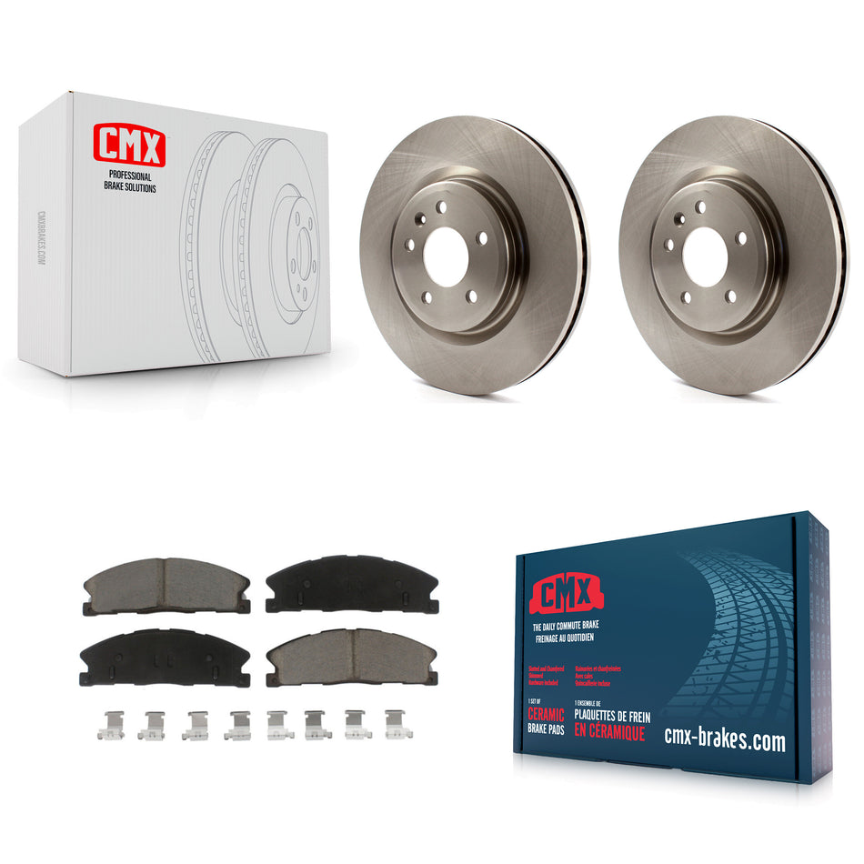 Front Disc Brake Rotors And Ceramic Pads Kit For 2013 Ford Explorer Sport With Heavy Duty Brakes K8C-100511