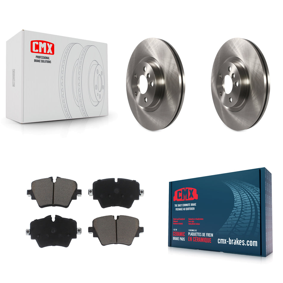 Front Disc Brake Rotors And Ceramic Pads Kit For BMW X1 Mini Cooper Countryman X2 228i xDrive Gran Coupe K8C-100665