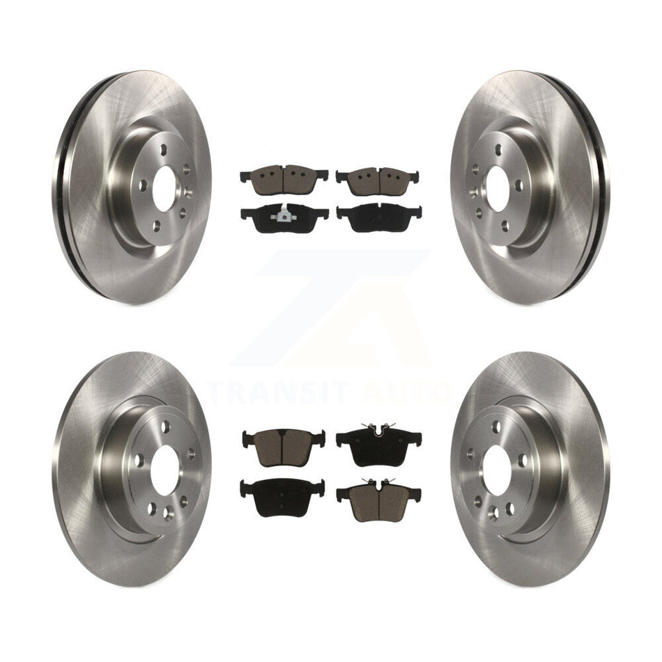 Front Rear Disc Brake Rotors And Ceramic Pads Kit For Land Rover Discovery Sport Jaguar E-Pace K8C-100825