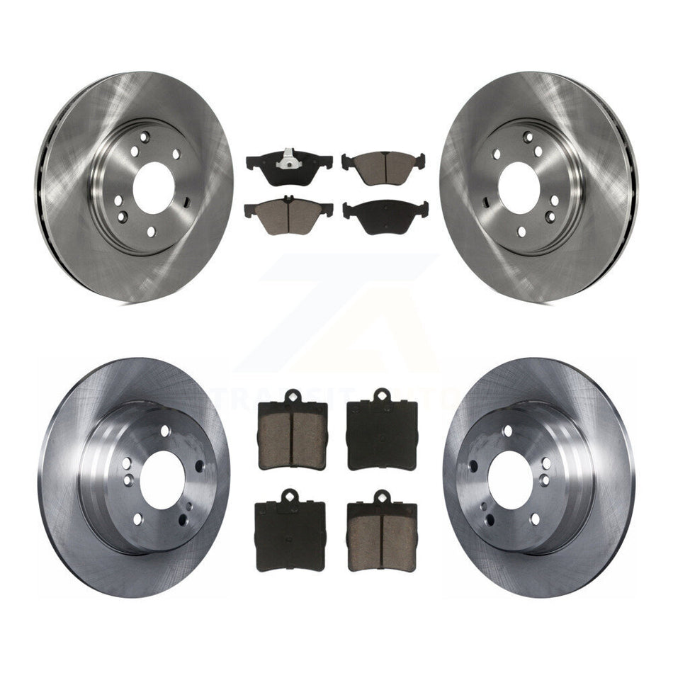 Front Rear Disc Brake Rotors And Ceramic Pads Kit For Chrysler Crossfire Mercedes-Benz SLK320 K8C-100881