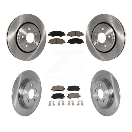 Front Rear Disc Brake Rotors And Ceramic Pads Kit For 2018-2023 Honda Odyssey K8C-100994