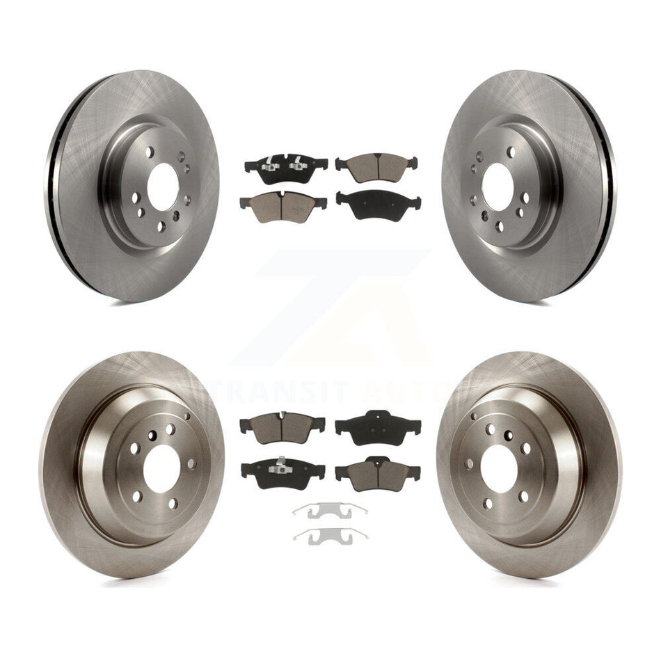 Front Rear Disc Brake Rotors And Ceramic Pads Kit For Mercedes-Benz ML350 R350 ML500 ML320 R500 R320 ML450 K8C-101178