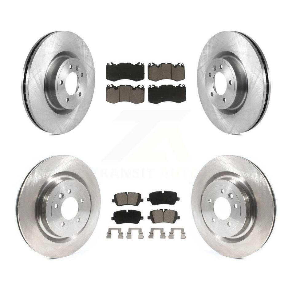 Front Rear Disc Brake Rotors And Ceramic Pads Kit For Land Rover Range Sport With 363mm Diameter Rotor K8C-101228