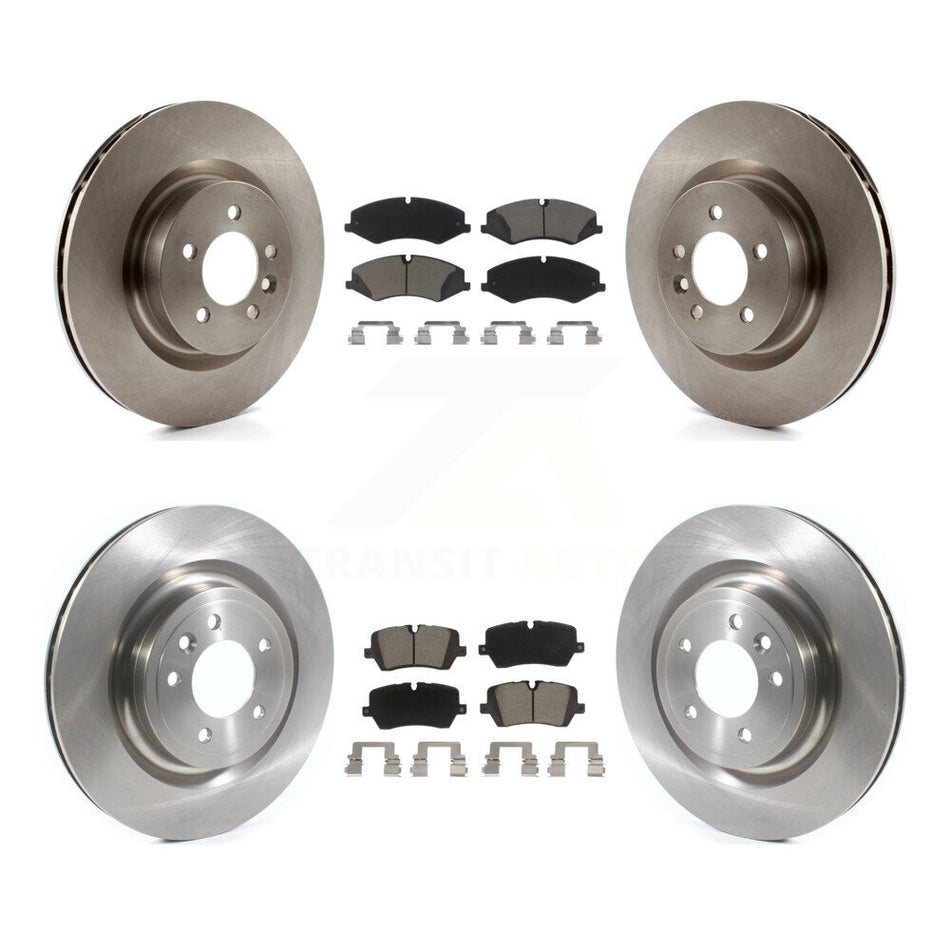 Front Rear Disc Brake Rotors And Ceramic Pads Kit For Land Rover Range Sport Discovery K8C-101229