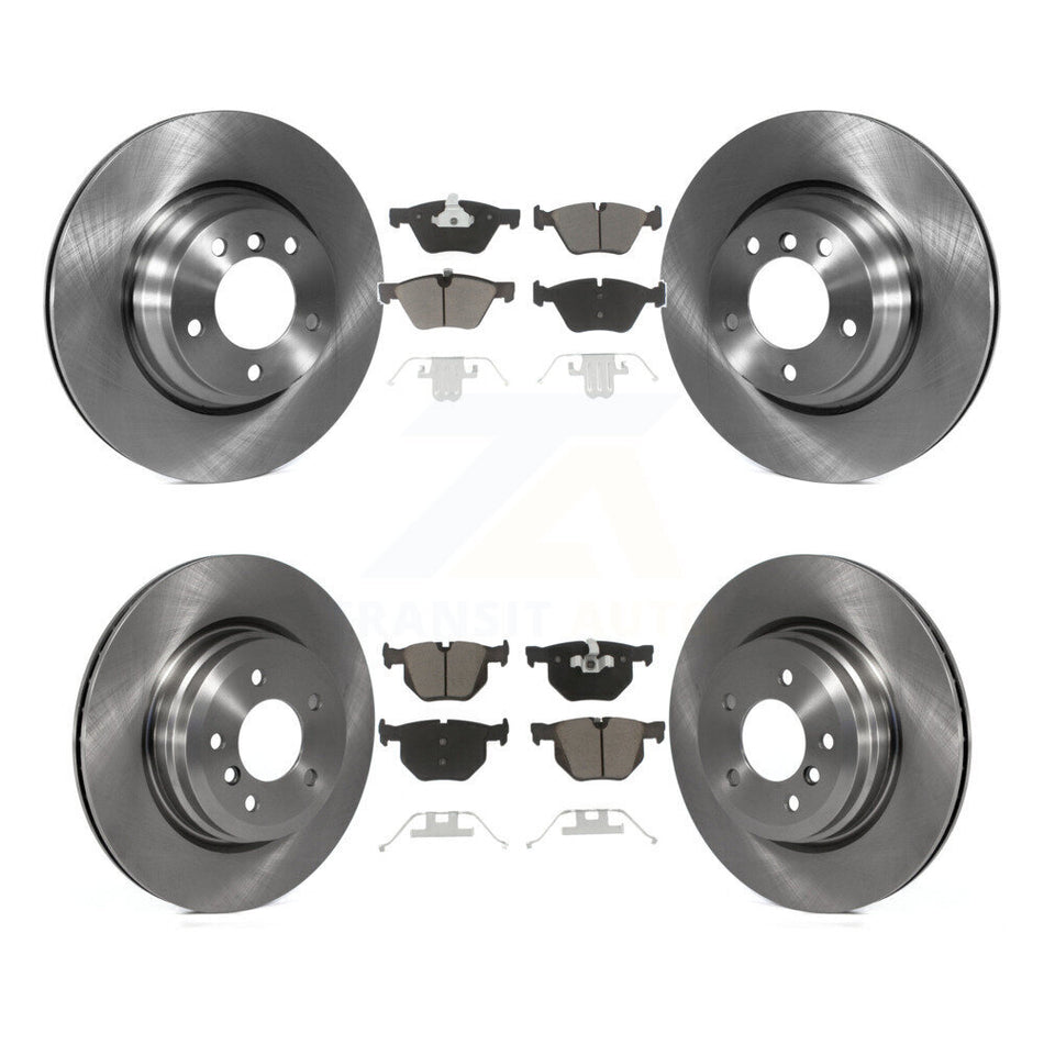 Front Rear Disc Brake Rotors And Ceramic Pads Kit For 2006-2006 BMW 330i 330xi K8C-101291