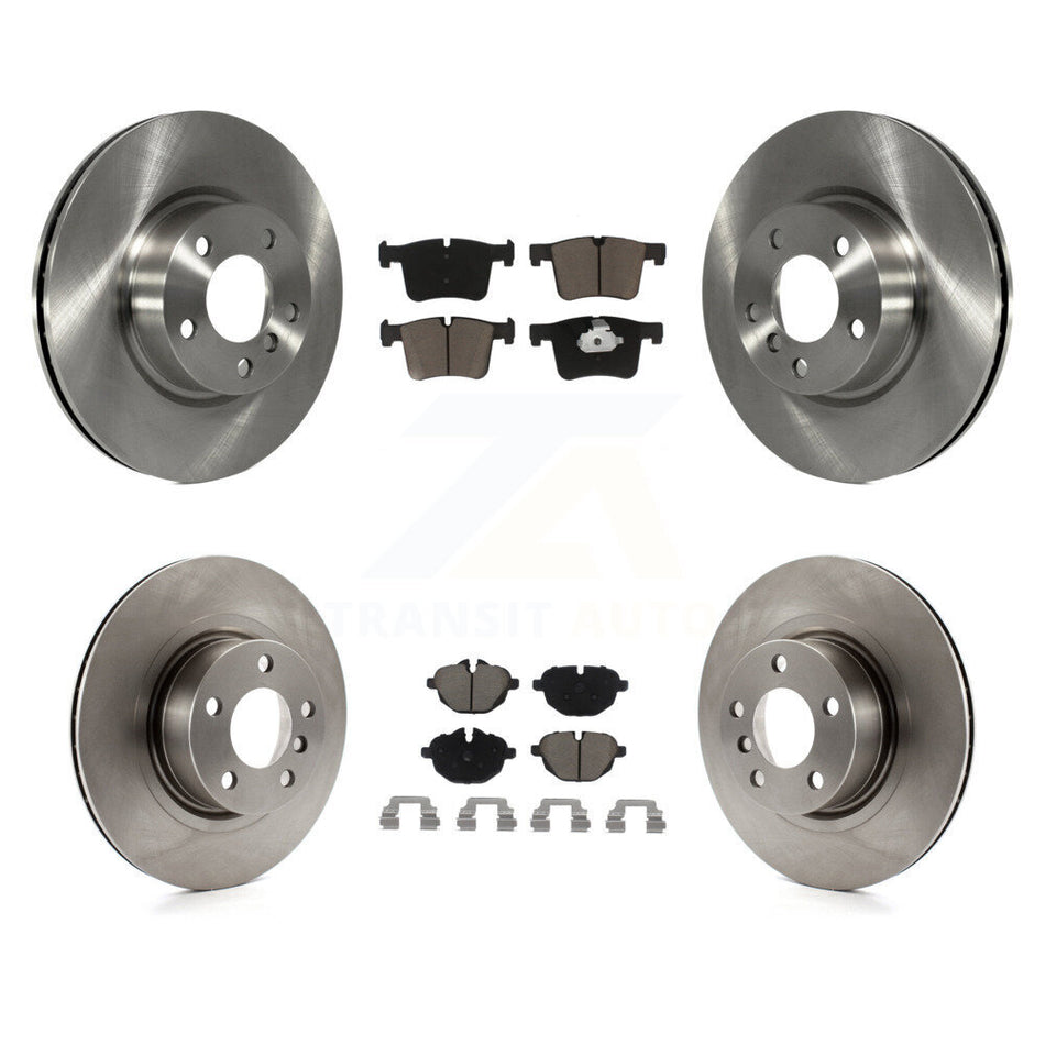 Front Rear Disc Brake Rotors And Ceramic Pads Kit For BMW X3 X4 K8C-101317