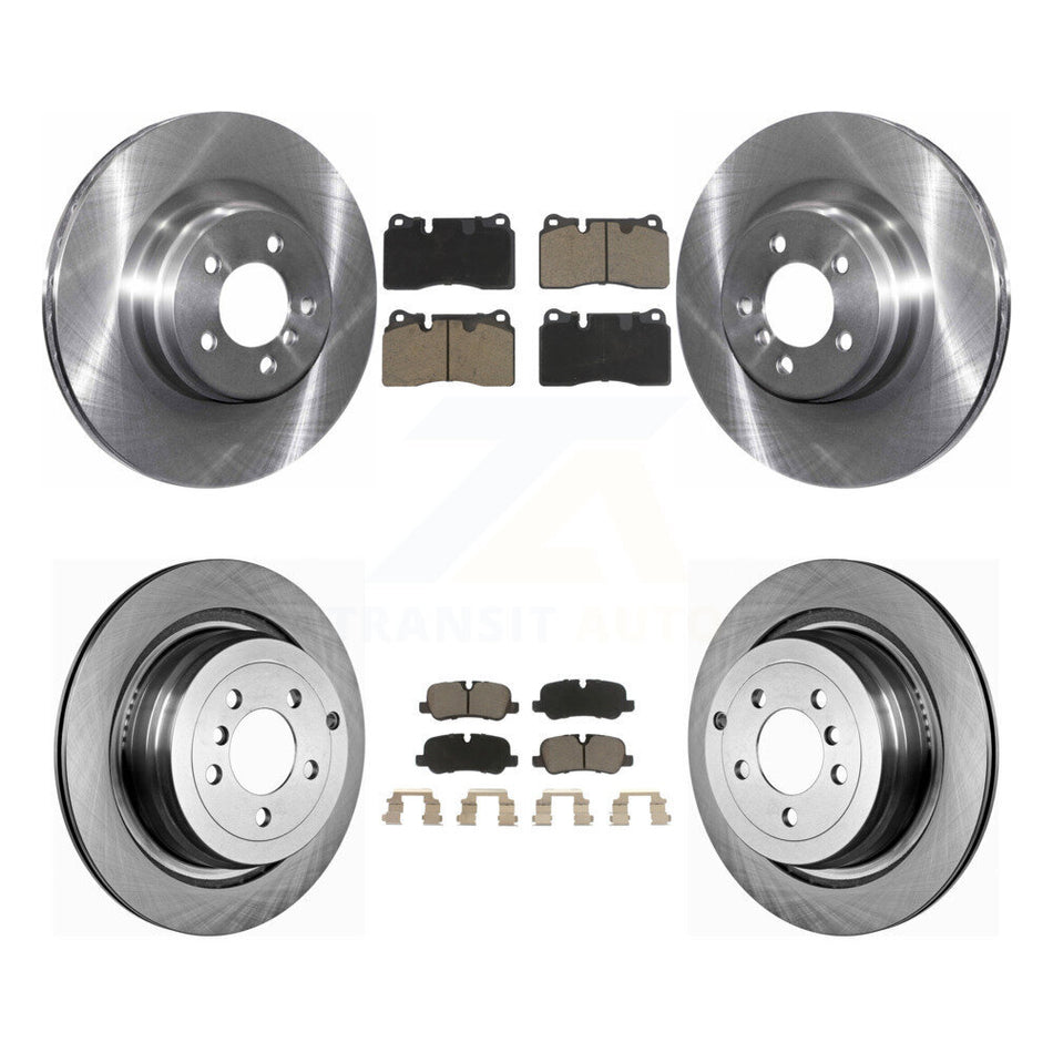 Front Rear Disc Brake Rotor & Ceramic Pad Kit For 2006-2009 Land Rover Range Supercharged K8C-101489