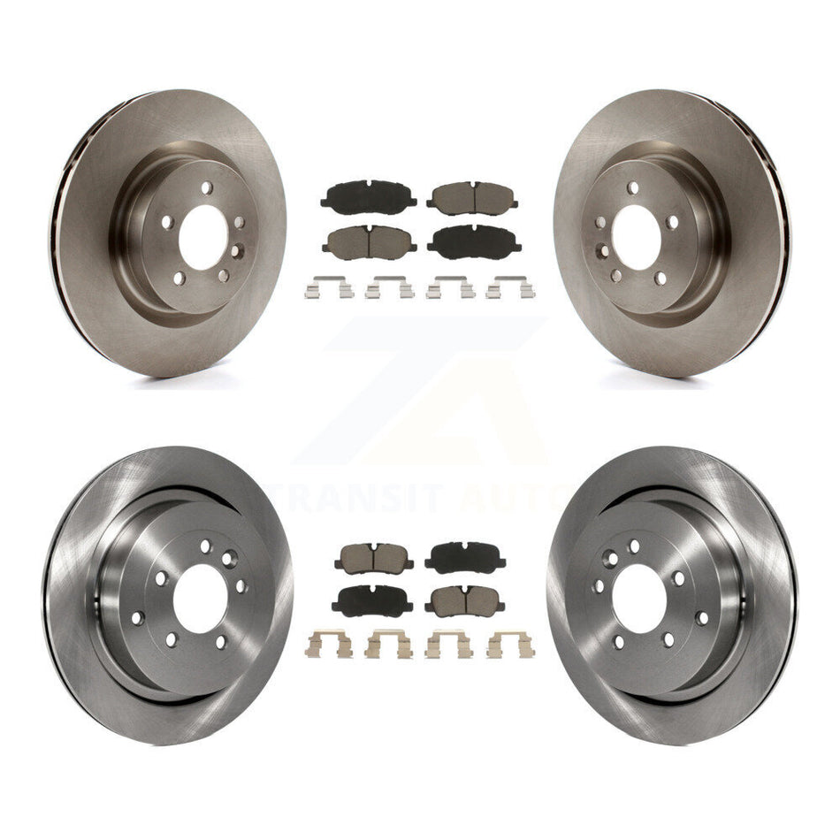 Front Rear Disc Brake Rotors And Ceramic Pads Kit For 2006-2007 Land Rover Range Sport Supercharged K8C-101521