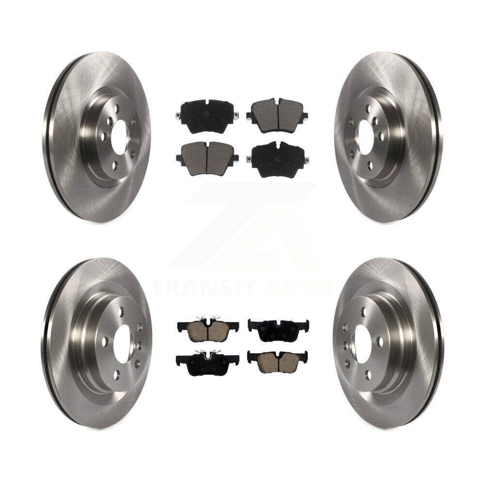 Front Rear Brake Rotor & Ceramic Pad Kit For BMW X1 X2 Mini Cooper Countryman 228i xDrive K8C-101541