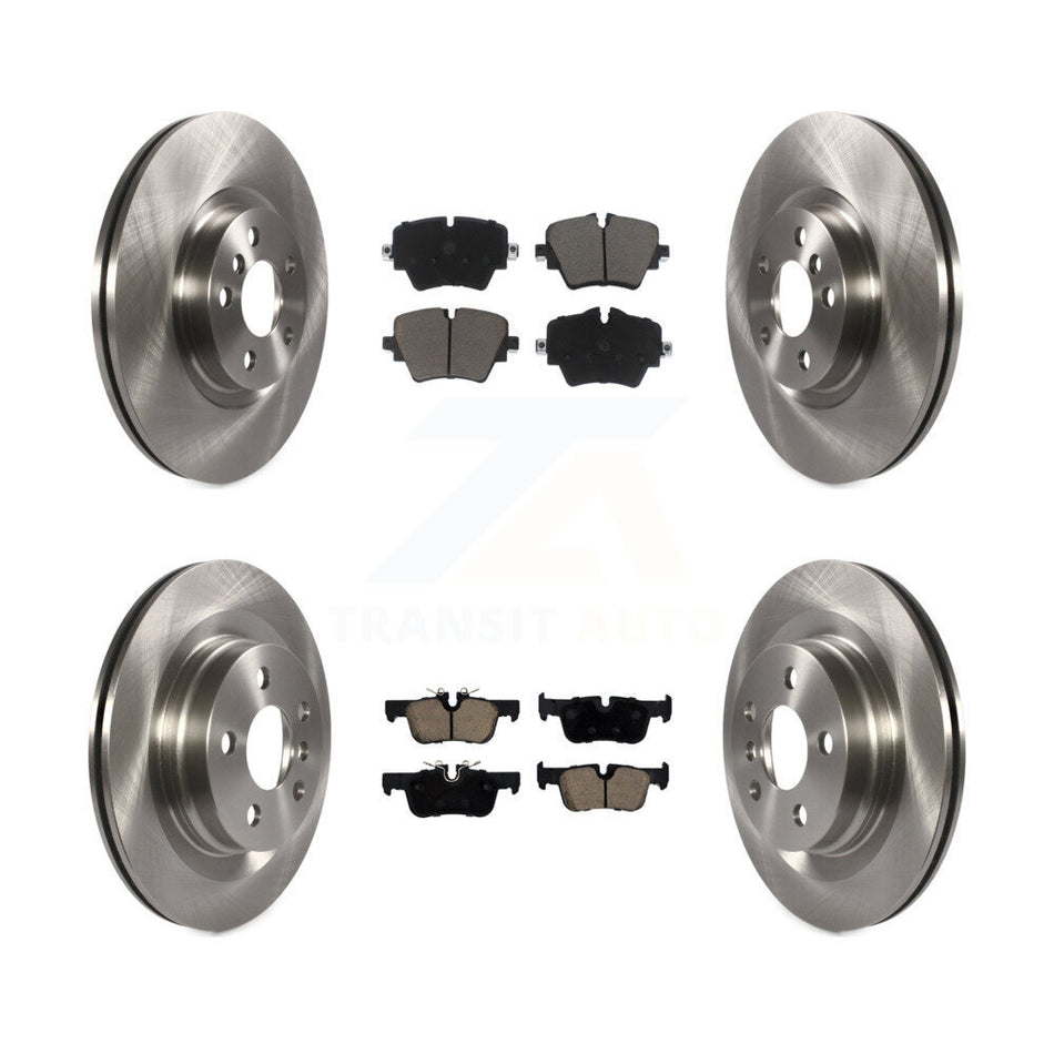 Front Rear Brake Rotor & Ceramic Pad Kit For BMW X1 X2 Mini Cooper Countryman 228i xDrive K8C-101541