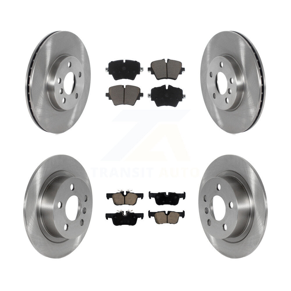 Front Rear Disc Brake Rotors And Ceramic Pads Kit For Mini Cooper Countryman Clubman K8C-101542