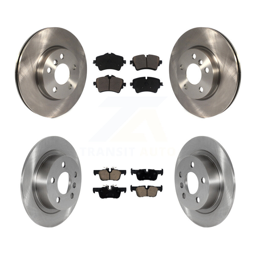 Front Rear Disc Brake Rotors And Ceramic Pads Kit For Mini Cooper Clubman K8C-101543