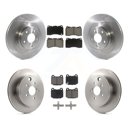 Front Rear Disc Brake Rotors And Ceramic Pad Kit For 2019 Toyota 86 Without Brembo Brakes K8C-101560