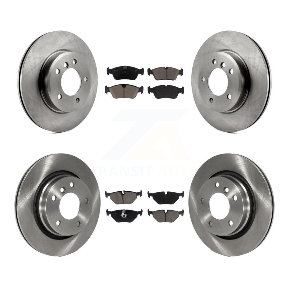 Front Rear Disc Brake Rotors And Ceramic Pads Kit For BMW 325i 325Ci 323i 328i 323Ci 328Ci K8C-101580