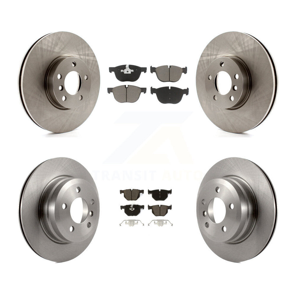 Front Rear Disc Brake Rotors And Ceramic Pads Kit For BMW X5 X6 K8C-101592