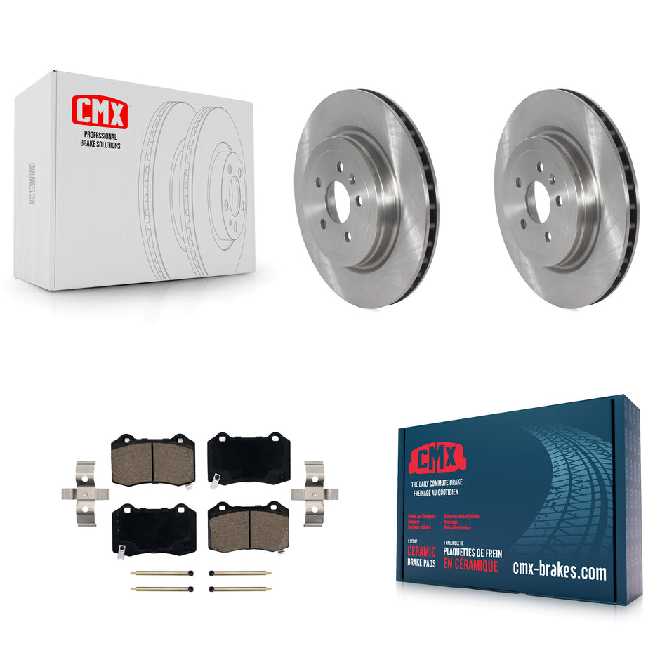 Rear Disc Brake Rotors And Ceramic Pads Kit For Tesla X S K8C-101999