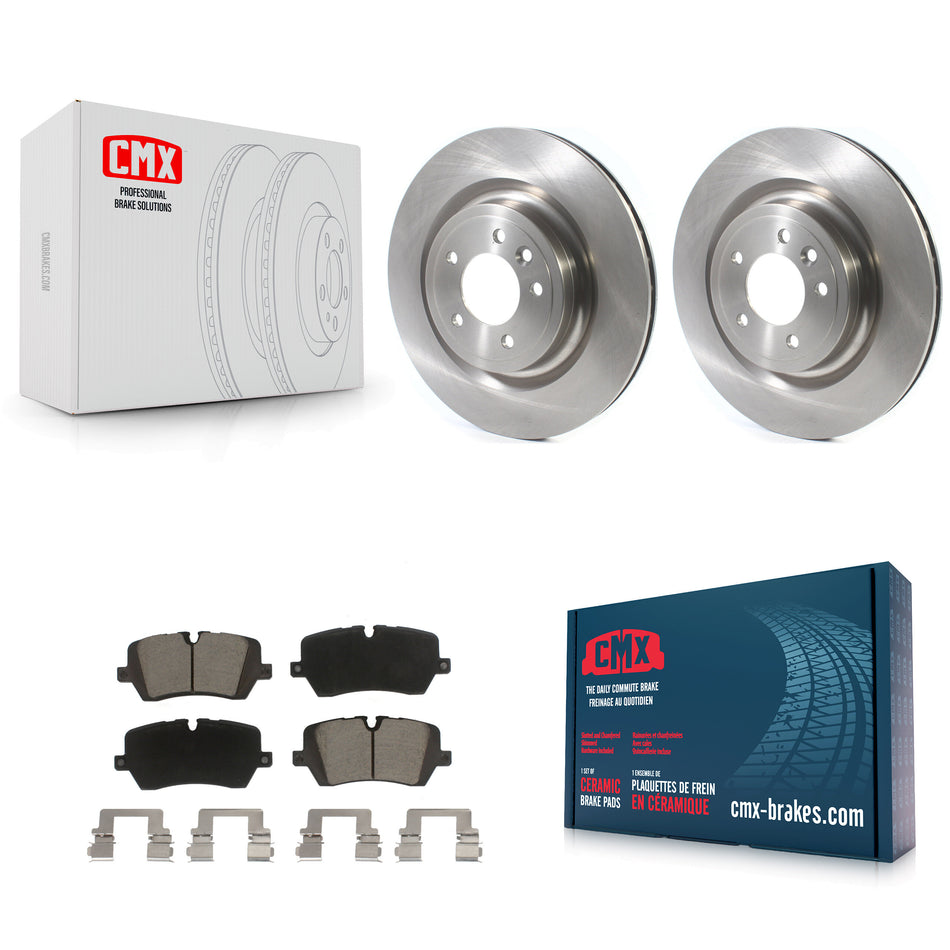 Rear Disc Brake Rotors And Ceramic Pads Kit For Land Rover Range Sport Discovery K8C-102067