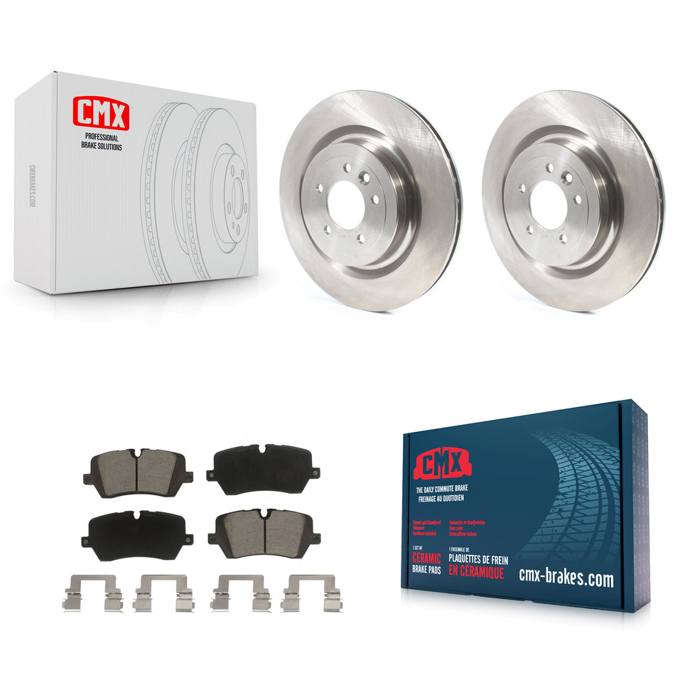 Rear Disc Brake Rotors And Ceramic Pads Kit For Land Rover Range Sport K8C-102068