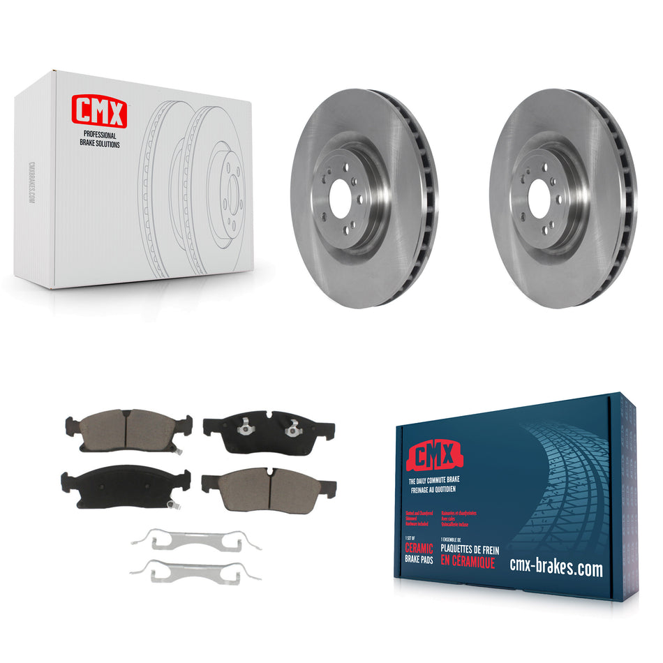 Front Disc Brake Rotors And Ceramic Pads Kit For Mercedes-Benz ML350 GLS450 GL450 GL350 ML400 ML250 K8C-102990