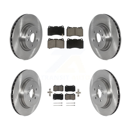 Front Rear Disc Brake Rotors And Ceramic Pads Kit For 2016 Tesla S From 04 16 K8C-102996