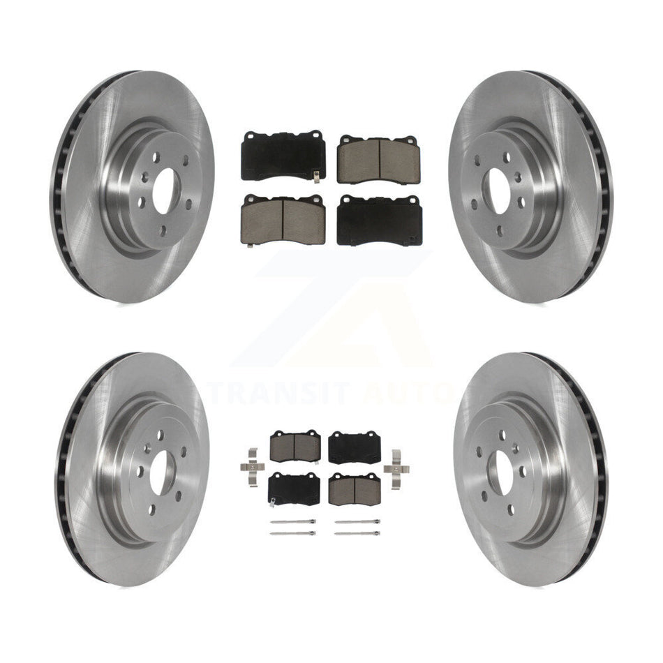 Front Rear Disc Brake Rotors And Ceramic Pads Kit For 2016 Tesla S From 04 16 K8C-102996