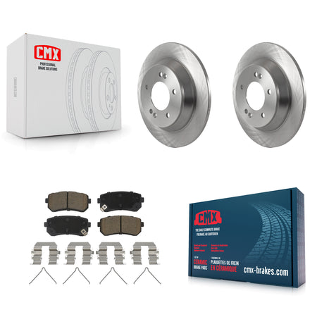 Rear Disc Brake Rotors And Ceramic Pads Kit For Hyundai Kona K8C-103051