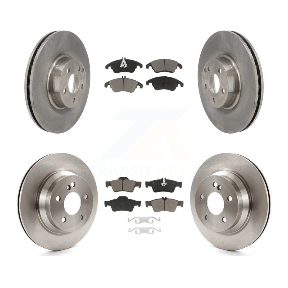 Front Rear Disc Brake Rotors And Ceramic Pads Kit For Mercedes-Benz E400 K8C-103179