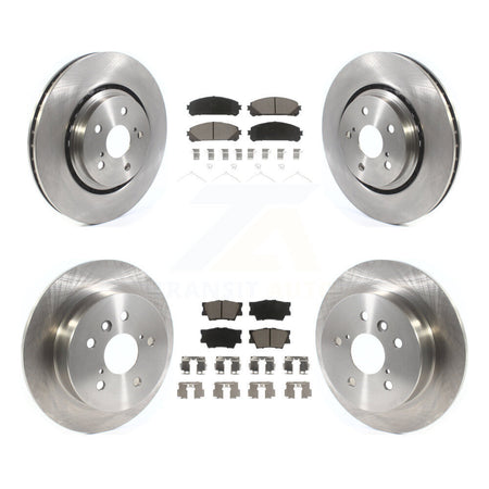 Front Rear Brake Rotors Ceramic Pad Kit For 22 Toyota Camry TRD With Manual Parking K8C-103184