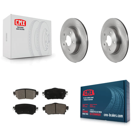Rear Disc Brake Rotors And Ceramic Pads Kit For Nissan Rogue Sport Qashqai LEAF K8C-103197