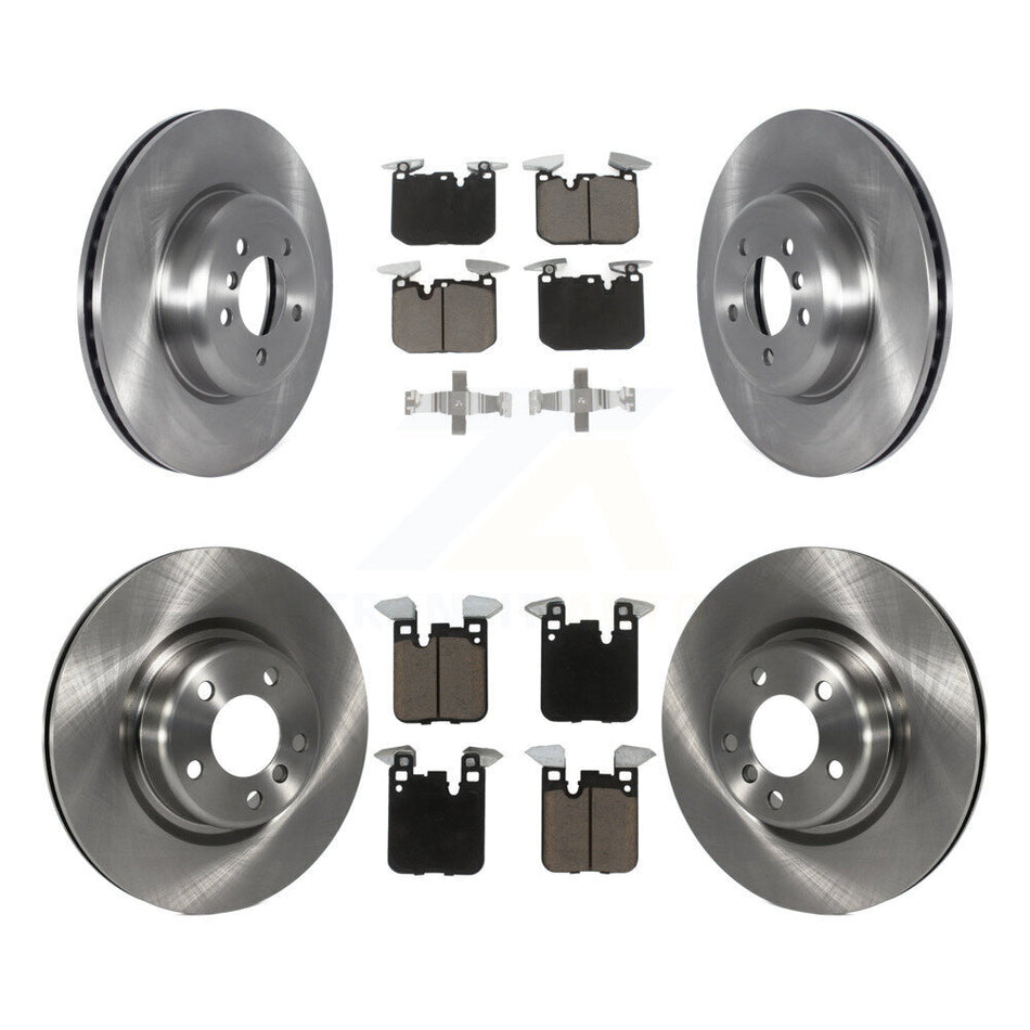 Front Rear Disc Brake Rotors And Ceramic Pads Kit For 2018-2020 BMW M240i xDrive K8C-103244