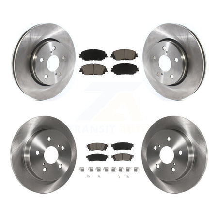 Front Rear Disc Brake Rotors And Ceramic Pads Kit For Toyota C-HR K8C-103298