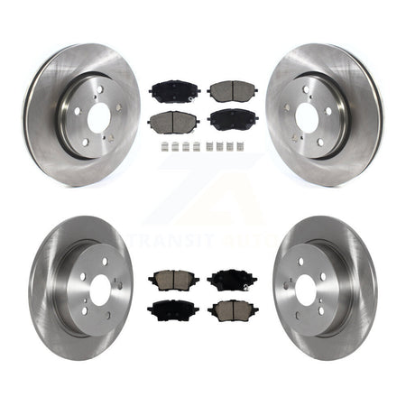 Front Rear Disc Brake Rotors And Ceramic Pads Kit For Toyota C-HR K8C-103299