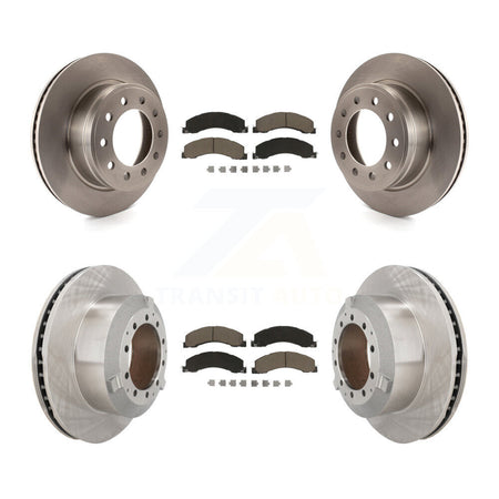 Front Rear Brake Rotor & Ceramic Pad Kit For Ram Dodge Sterling Truck 4500 5500 Bullet 45 K8C-103352