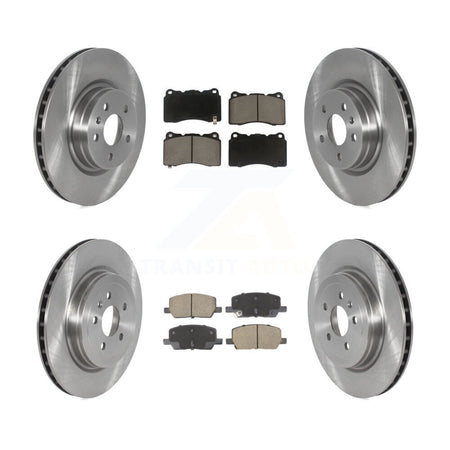 Front Rear Disc Brake Rotor Ceramic Pad Kit For Tesla X S With Single Piston Caliper K8C-103415