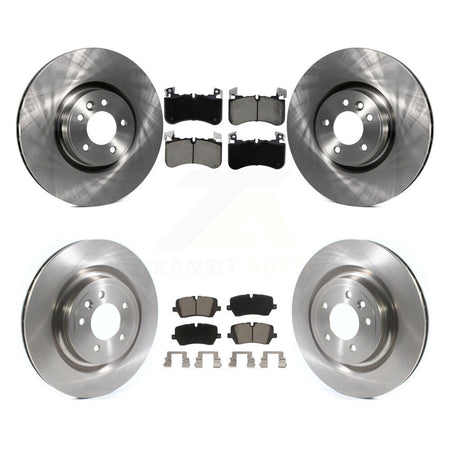 Front Rear Disc Brake Rotors And Ceramic Pads Kit For Land Rover Range K8C-103427