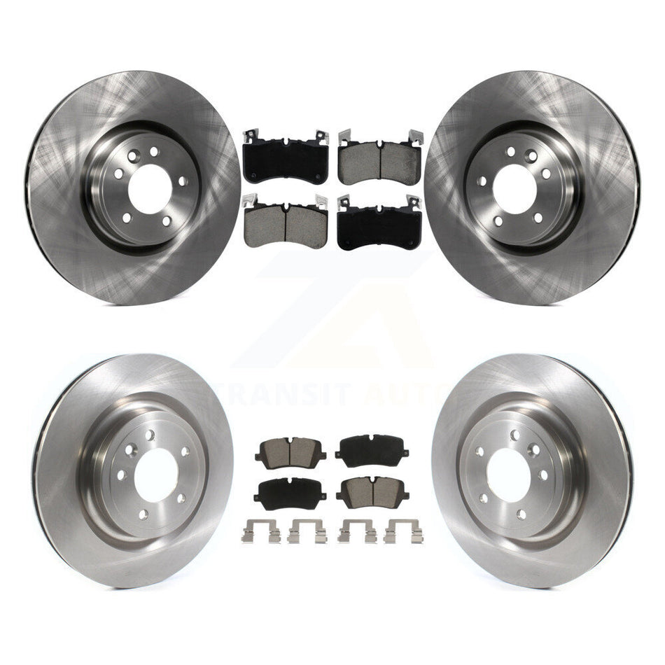 Front Rear Disc Brake Rotors And Ceramic Pads Kit For Land Rover Range K8C-103427