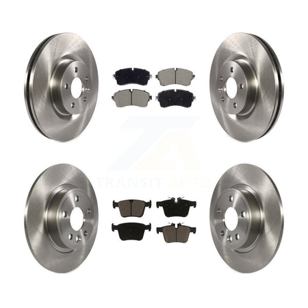 Front Rear Brake Rotors Ceramic Pad Kit For Jaguar E-Pace With 325mm Diameter Rotor K8C-103428