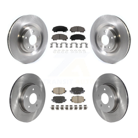 Front Rear Disc Brake Rotors And Ceramic Pads Kit For INFINITI QX50 QX55 K8C-103429