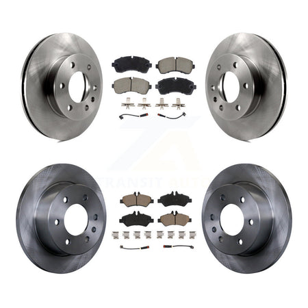 Front Rear Disc Brake Rotors And Ceramic Pads Kit For Dodge Sprinter 3500 Freightliner K8C-103445