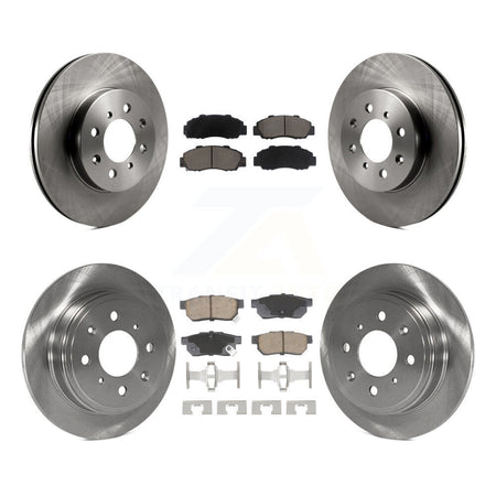 Front Rear Disc Brake Rotors And Ceramic Pads Kit For 1992-1993 Acura Integra GS-R K8C-103461