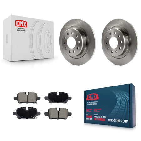Rear Disc Brake Rotors And Ceramic Pads Kit For Chevrolet Equinox GMC Terrain Malibu K8C-103527