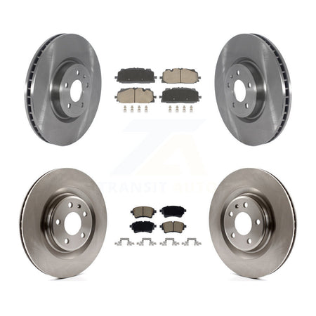 Front Rear Disc Brake Rotors And Ceramic Pads Kit For Audi S5 SQ5 Sportback S4 K8C-103581