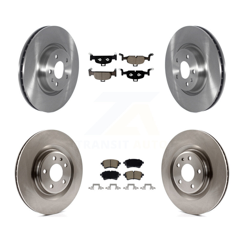 Front Rear Disc Brake Rotor & Ceramic Pad Kit For Audi A5 Sportback Quattro A4 allroad A6 K8C-103583