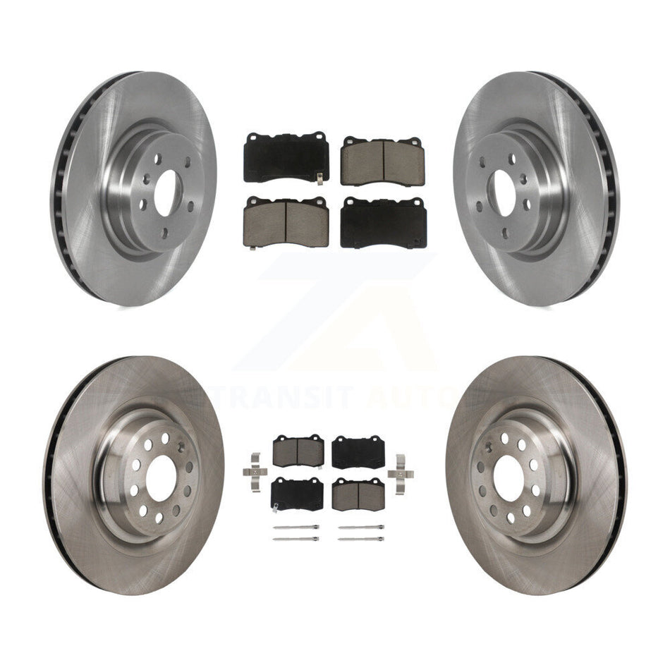 Front Rear Disc Brake Rotors And Ceramic Pads Kit For Tesla S K8C-103592