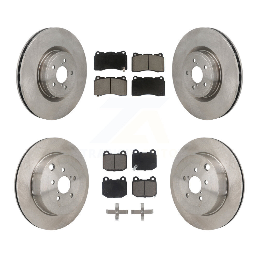 Front Rear Disc Brake Rotor & Ceramic Pad Kit For Subaru BRZ Toyota 86 With Brembo Brakes K8C-103593