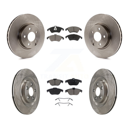 Front Rear Disc Brake Rotors And Ceramic Pads Kit For Mercedes-Benz E400 K8C-103597
