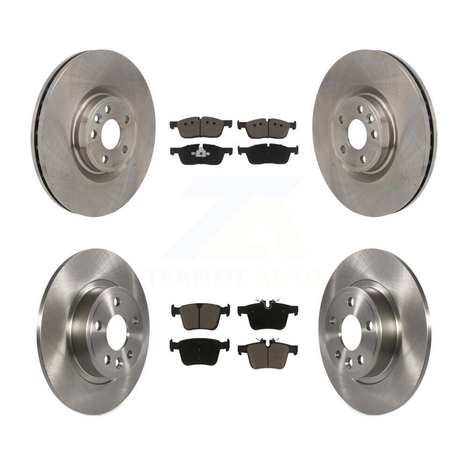 Front Rear Disc Brake Rotors Ceramic Pad Kit For Land Rover Discovery Sport Jaguar E-Pace K8C-103603