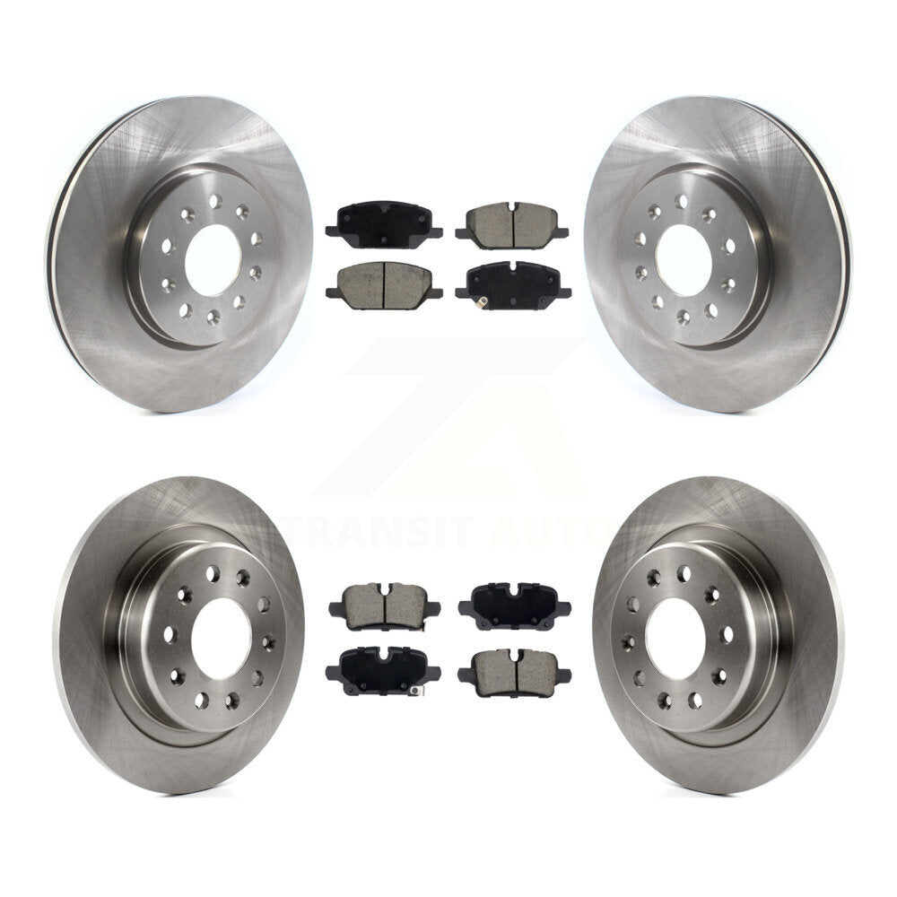 Front Rear Disc Brake Rotors And Ceramic Pads Kit For 2021 Chevrolet Equinox GMC Terrain K8C-103617