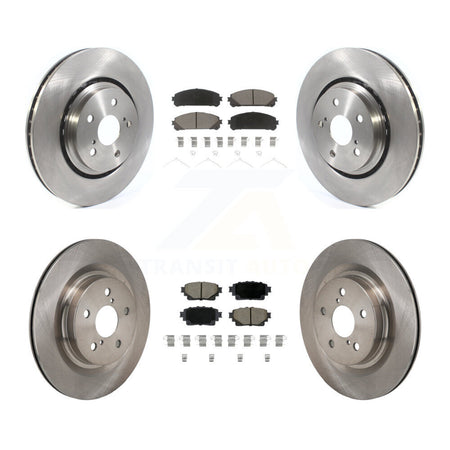 Front Rear Disc Brake Rotor And Ceramic Pad Kit For Lexus NX350h NX350 NX250 Toyota Crown K8C-103633
