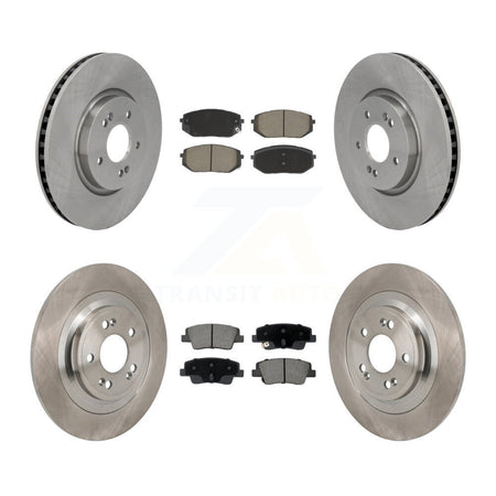 Front Rear Disc Brake Rotors And Ceramic Pads Kit For Hyundai Ioniq 5 Kia EV6 6 K8C-103647